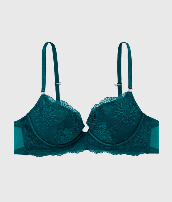 La Senza Push Up Bra with Allover Lace