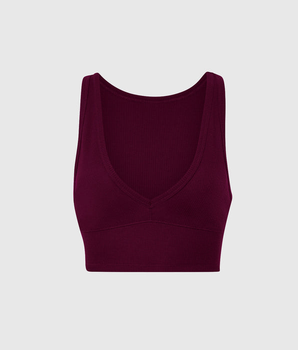 La Senza Waffle Crop Tank