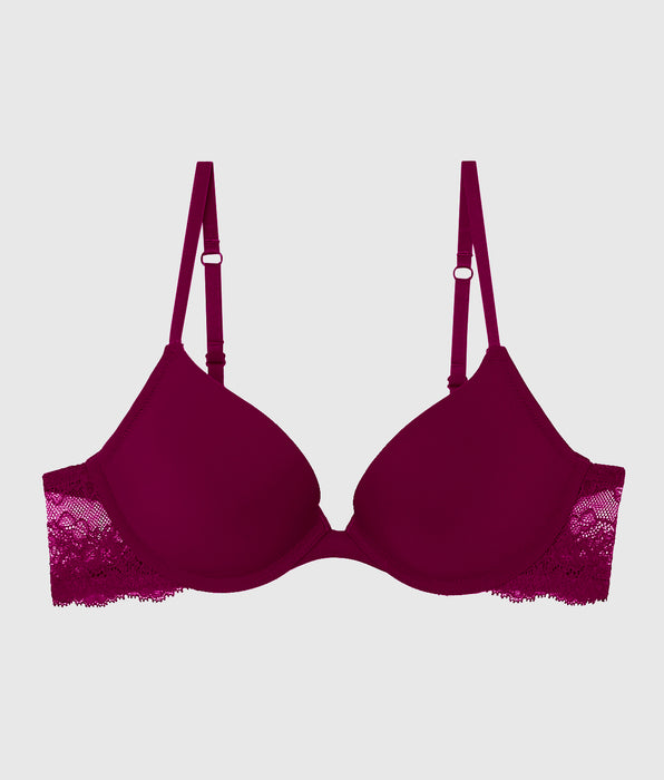 La Senza Smooth Push Up Plunge Bra with Lace Wing