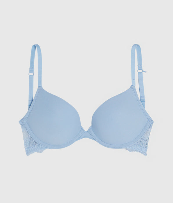 La Senza Smooth Push Up Plunge Bra with Lace Wing