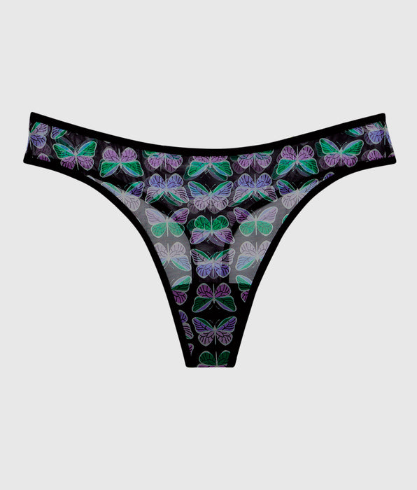 La Senza Mesh Thong Panty