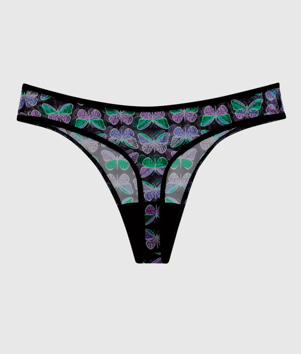 La Senza Mesh Thong Panty
