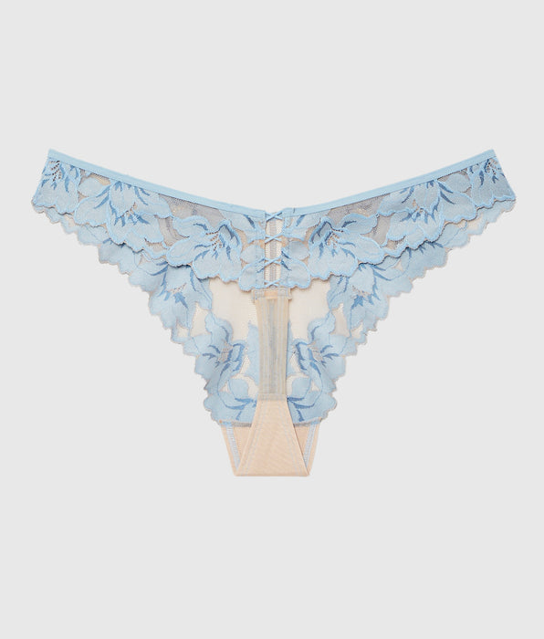 La Senza Lace High Leg Thong Panty