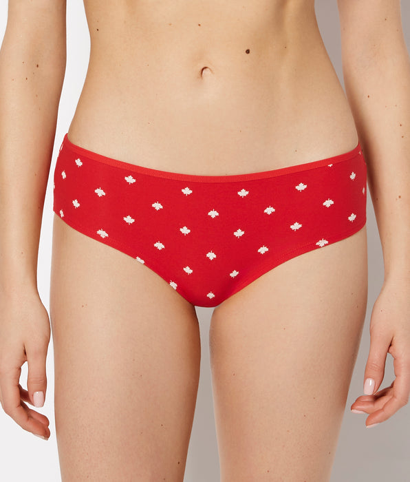 La Senza Cotton Hipster Panty in Oh Canada Dot