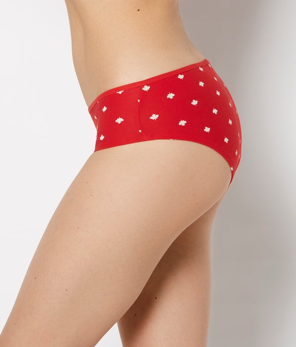 La Senza Cotton Hipster Panty in Oh Canada Dot