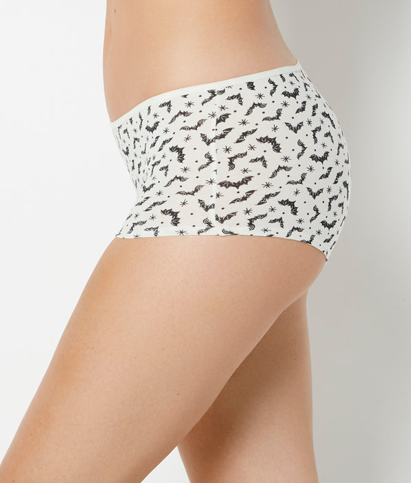 La Senza Boyshort Cotton Panty in Flying Bats