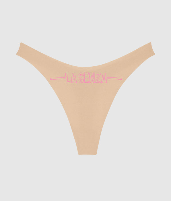 La Senza No Show Invisible High Leg Thong Panty