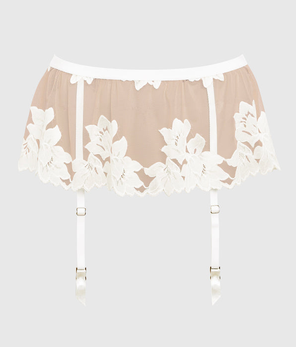 La Senza Lace Garter Skirt