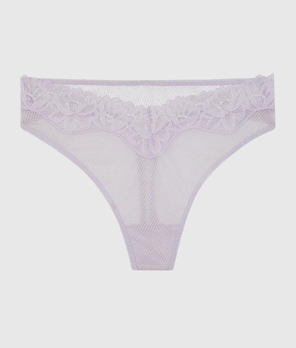 La Senza Lace High Leg Thong Panty