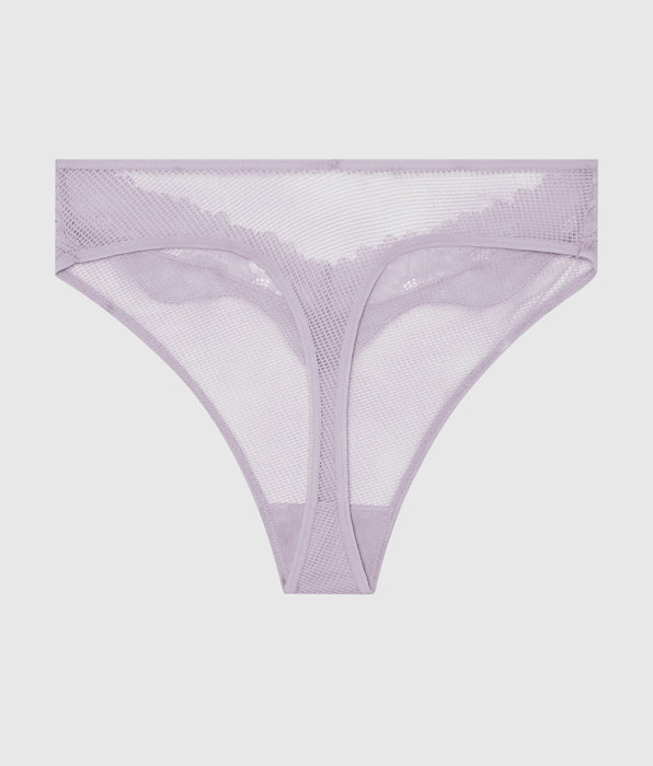 La Senza Lace High Leg Thong Panty