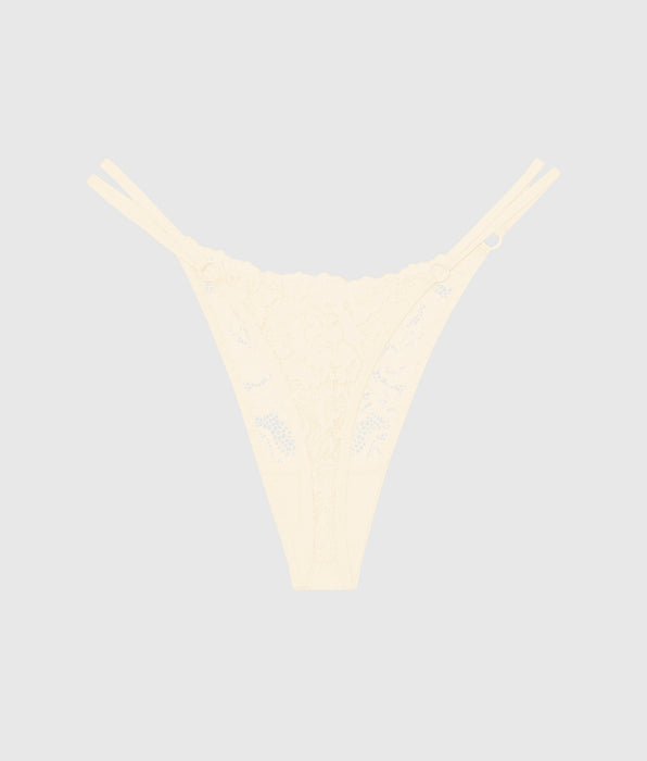La Senza Lace High Leg Thong Panty
