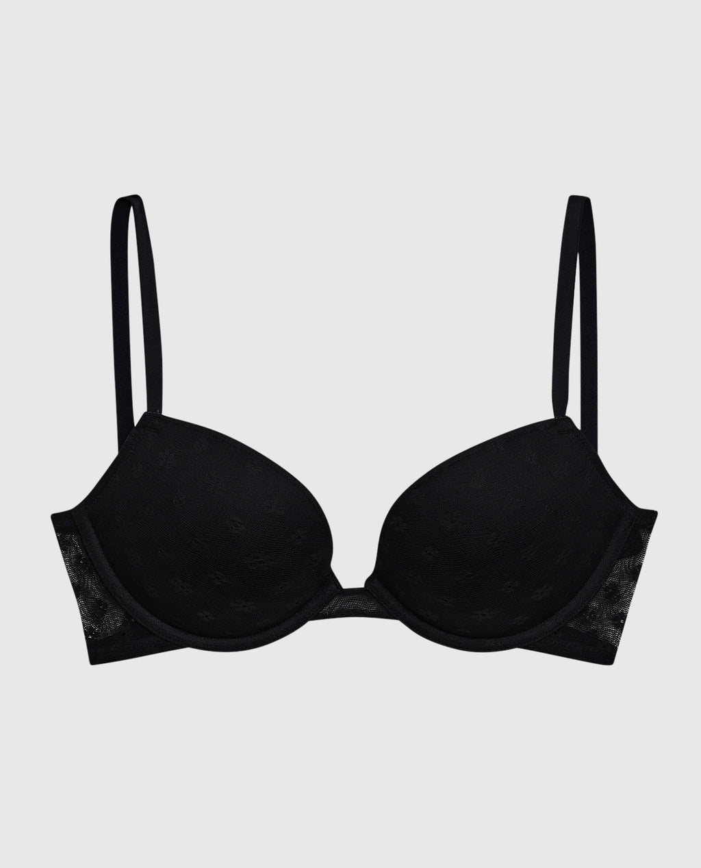 Push Up Bra Allover Mesh