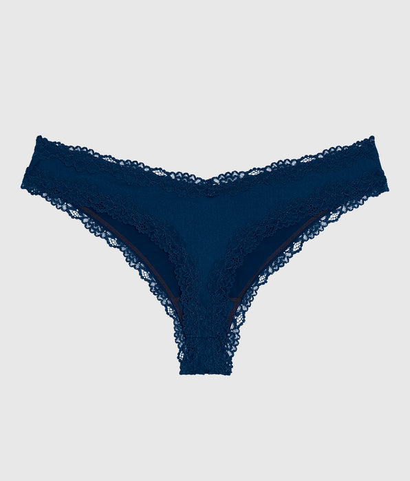 La Senza Thong Panty with Lace Trim