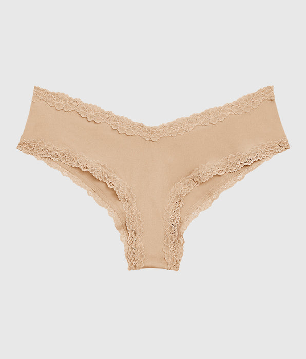 La Senza Culotte Cheeky avec bordure en dentelle