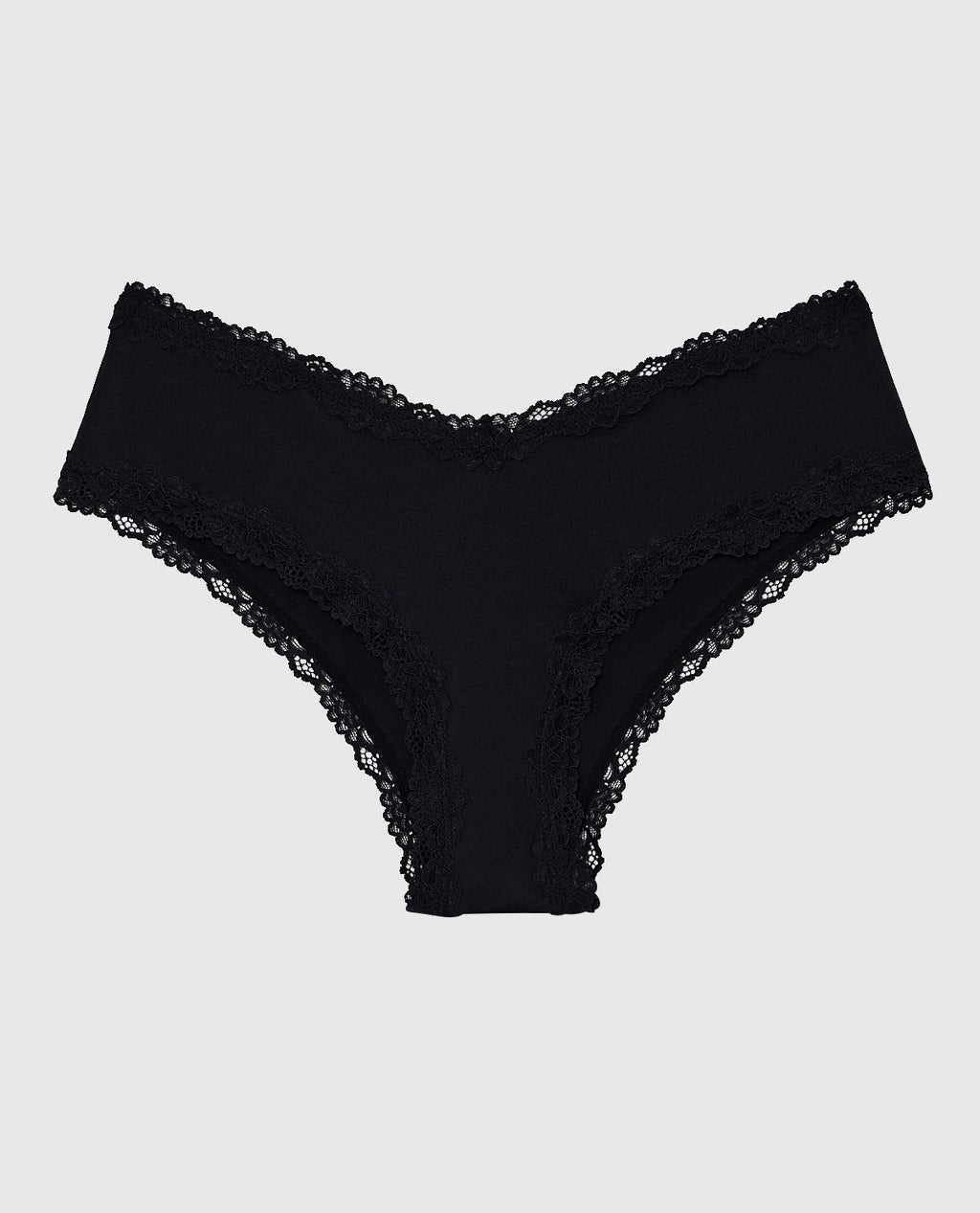 Cheeky Panty Lace Trim Smoulder