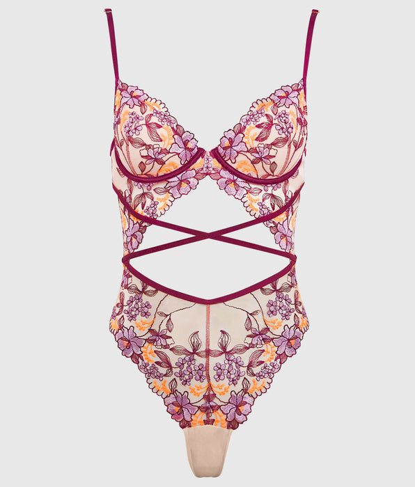 La Senza Unlined Embroidered Bodysuit