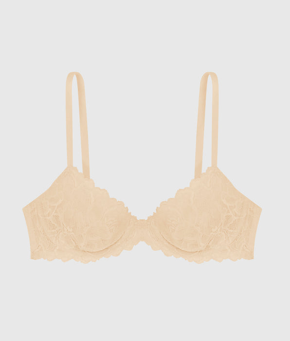 La Senza Unlined Demi Bra with Allover Lace