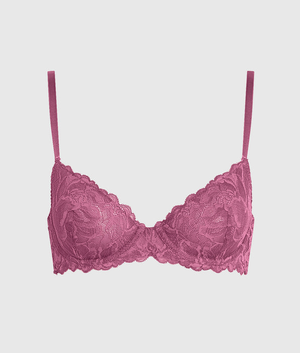 La Senza Unlined Demi Bra with Allover Lace