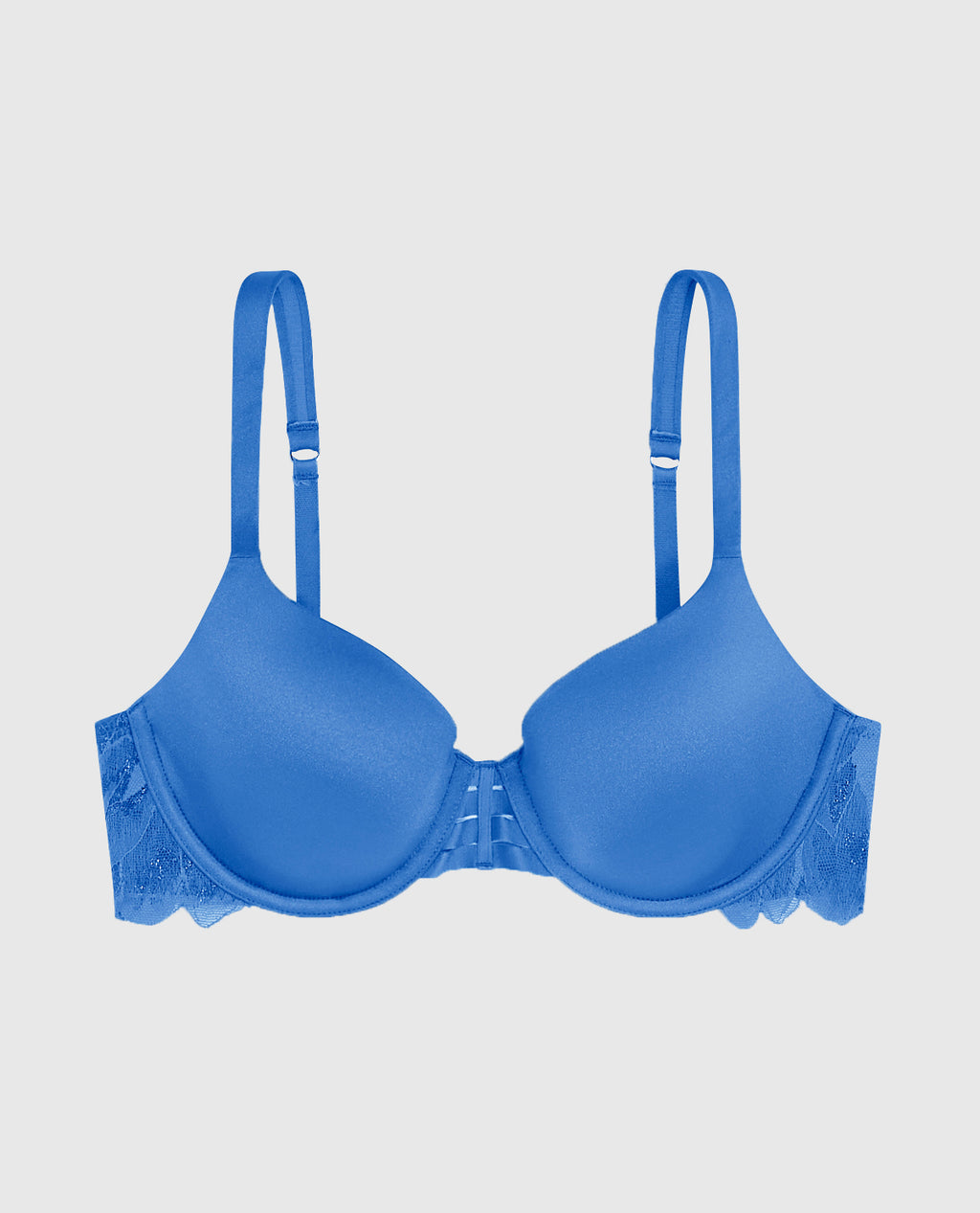 Smooth Lightly Lined Full Coverage Bra Lace Wing
