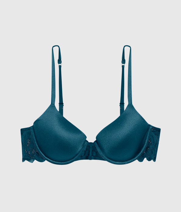 La Senza Doux soutien-gorge couvrant légèrement doublé avec côté en dentelle