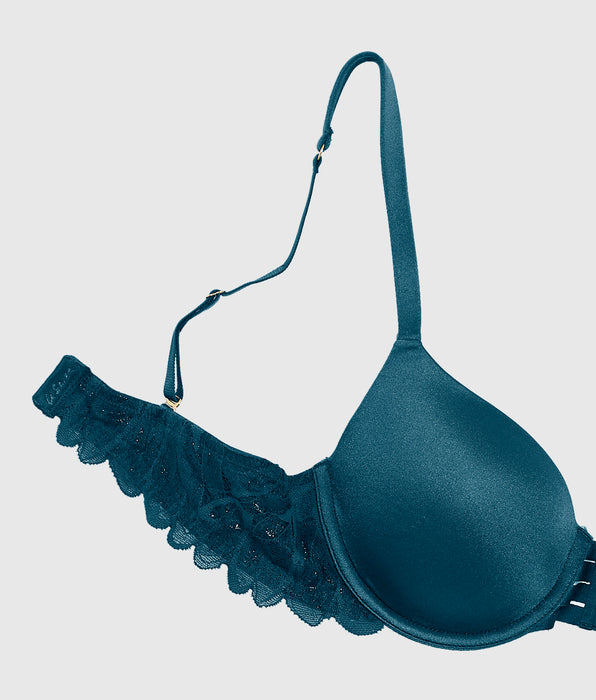 La Senza Doux soutien-gorge couvrant légèrement doublé avec côté en dentelle
