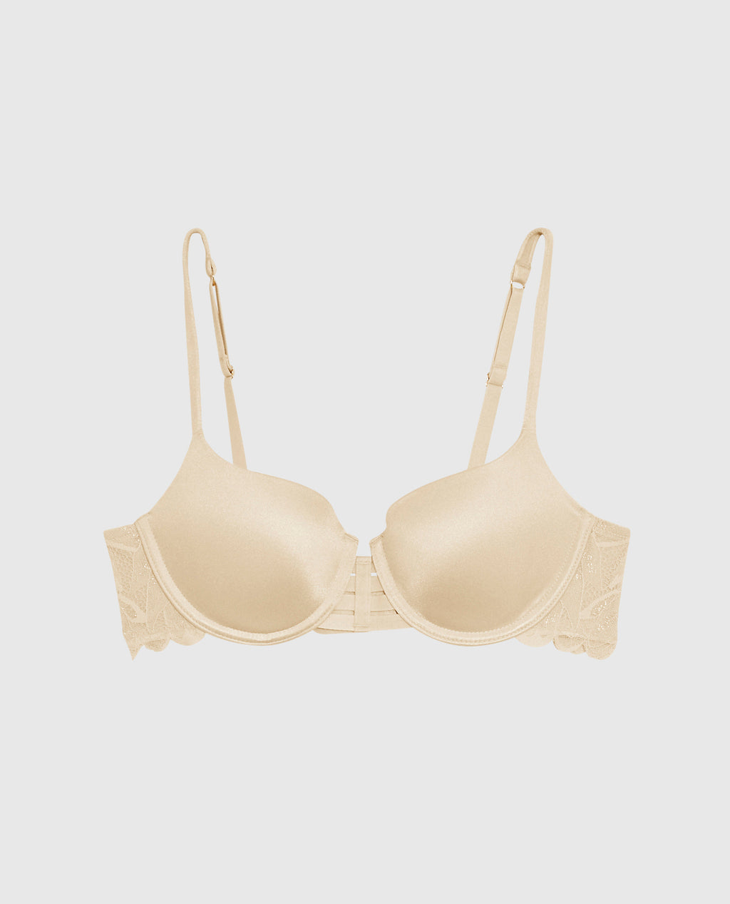 Lightly Lined Balconette Bra Lace Wing