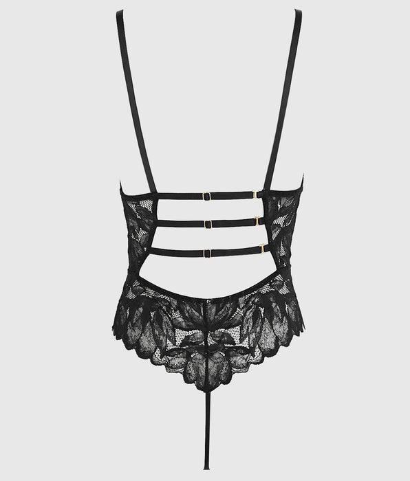 La Senza Plunging Lace Bodysuit