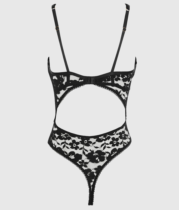 La Senza Cut Out Unlined Lace Bodysuit