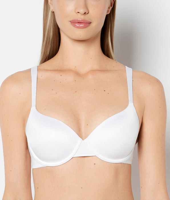 La Senza Lightly Lined Full Coverage Bra with Montreal Lace In White