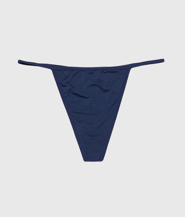 La Senza Ultrasoft G-String Panty in Ocean Cavern