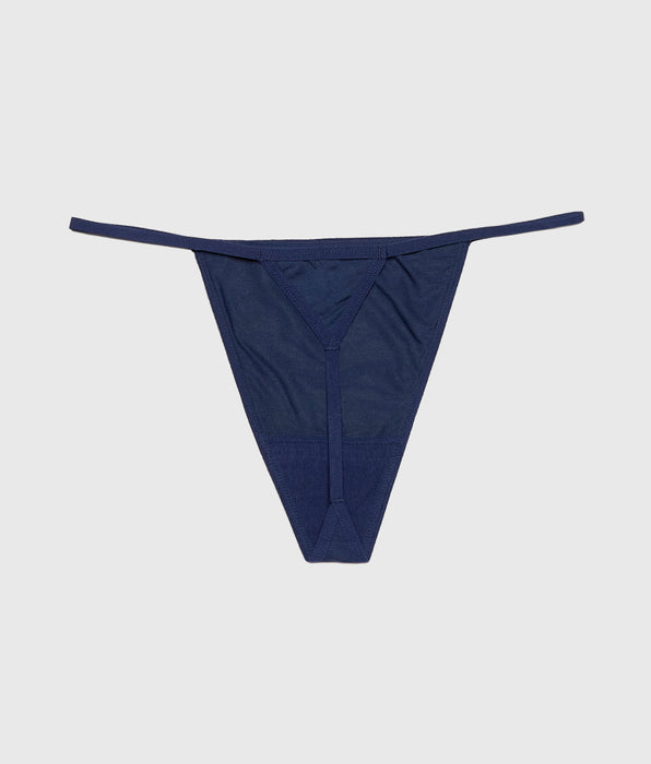 La Senza Ultrasoft G-String Panty in Ocean Cavern