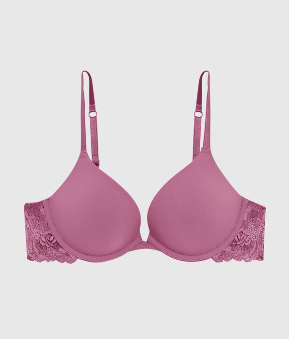 La Senza Smooth Push Up Plunge Bra with Lace Wing