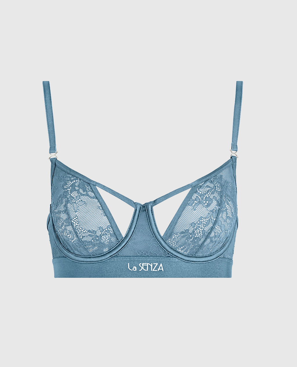 Unlined Balconette Bra Allover Lace