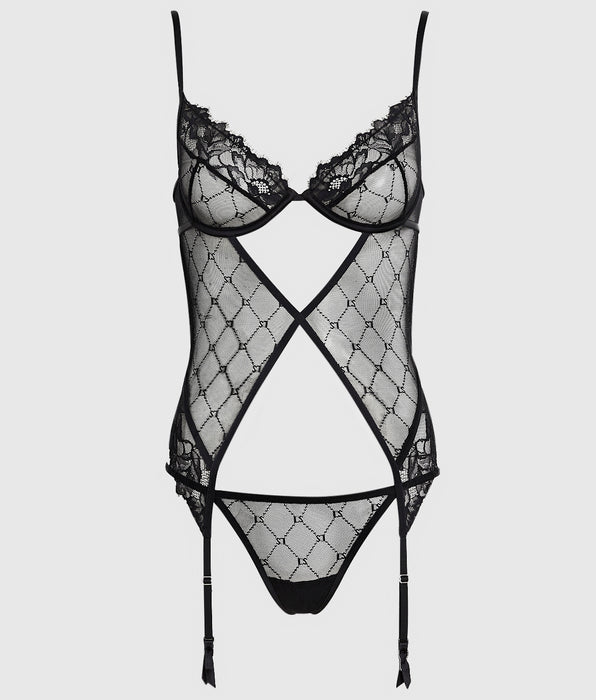 La Senza Short Unlined Lace Merrywidow