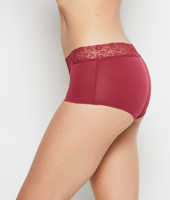 La Senza Boyshort Panty in Beaujolais