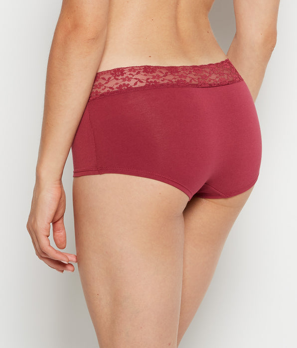 La Senza Boyshort Panty in Beaujolais