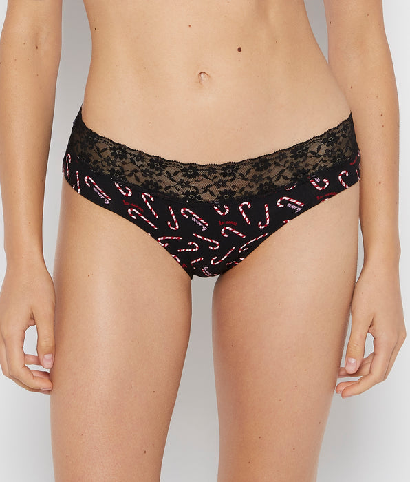 La Senza Culotte taille basse mignonnes cannes de bonbon