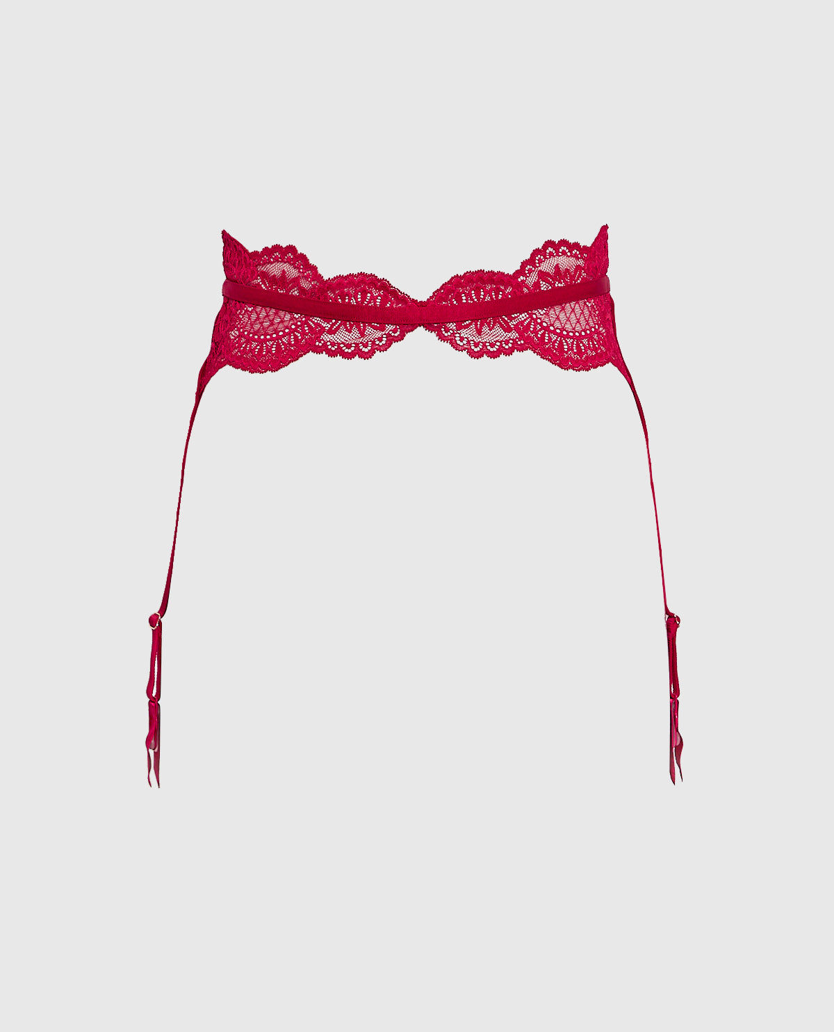 Lace Garter in Cosmo Red | La Senza Lace Garter in Cosmo Red | La Senza