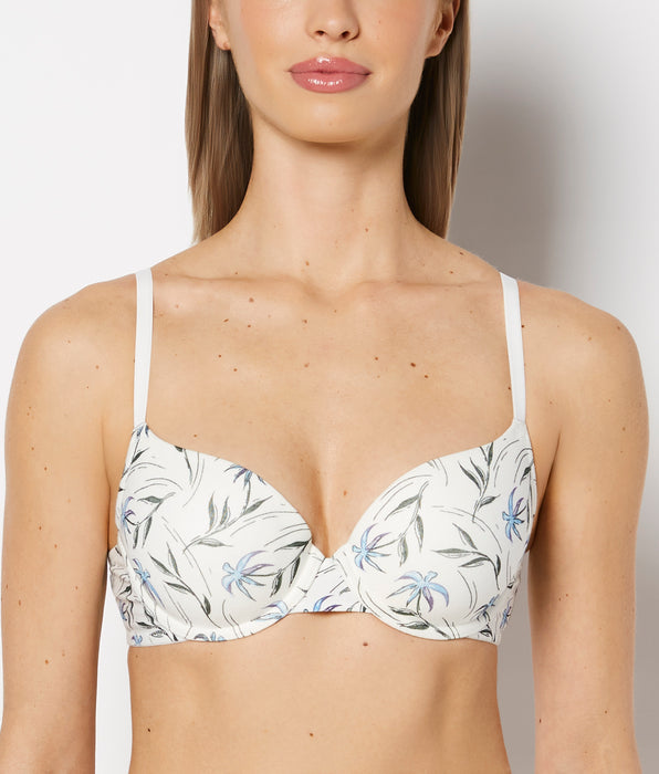 La Senza Soutien-gorge demi-buste en coton feuillage léger