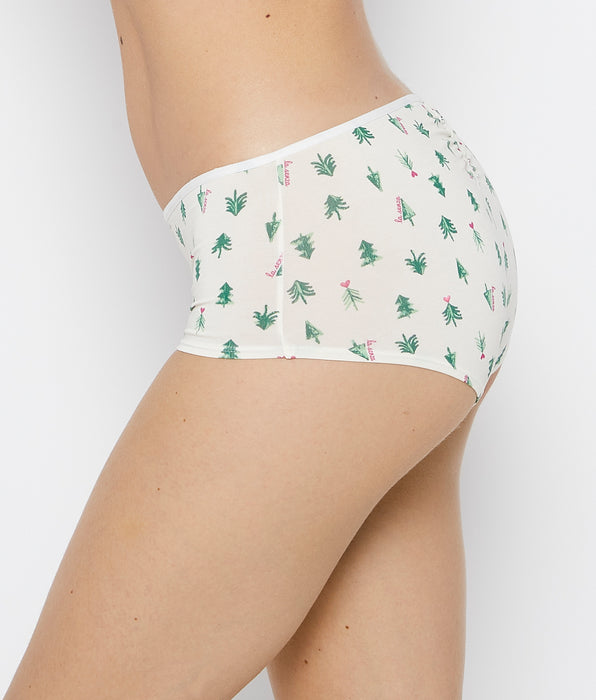 La Senza Ultrasoft Boyshort in Tiny Soft Trees