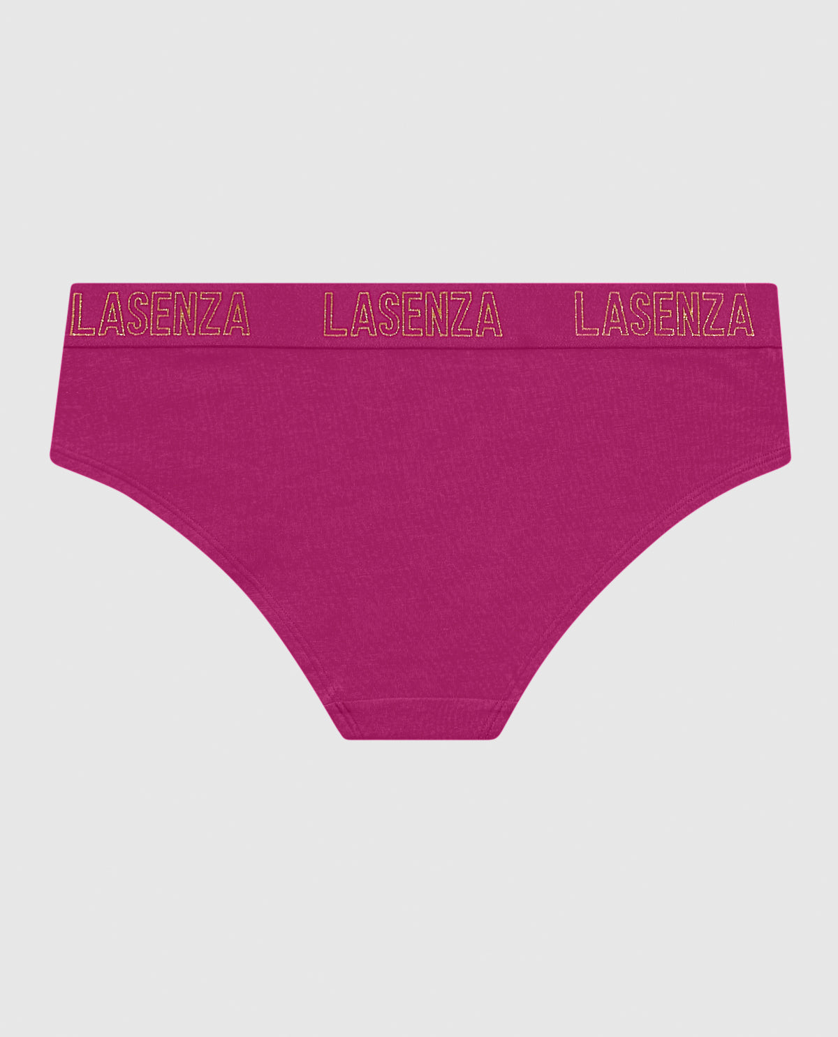 Hipster Panty with Logo Band in Outrageous Pink