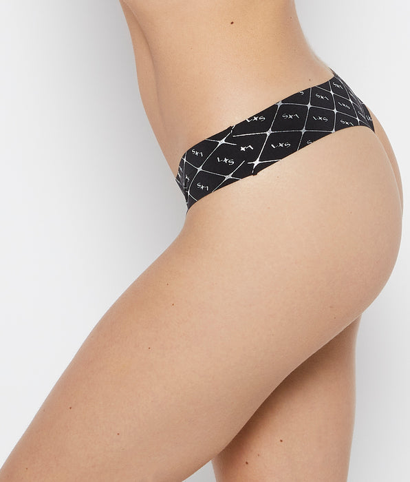 La Senza Tanga No Show plaid scintillant