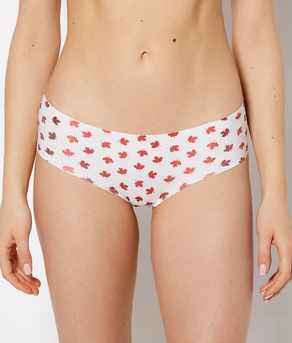La Senza No Show Cheeky Panty in Oh Canada Foiled