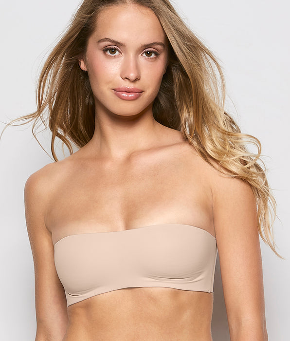La Senza Strapless Wireless Bra in Rosetan