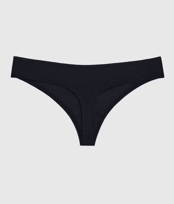 La Senza Thong Panty with Bow in Black