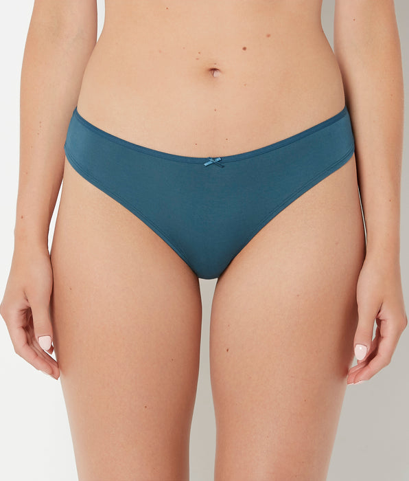La Senza Tanga Ultrasoft avec boucle bleu légion