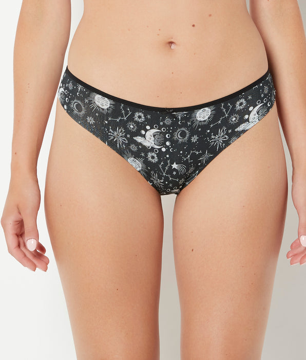 La Senza Tanga Ultrasoft avec boucle ciel céleste