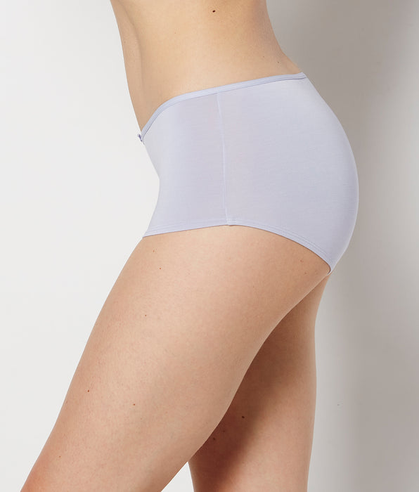 La Senza Ultrasoft Boyshort Panty with Bow Detail in Cosmic Sky