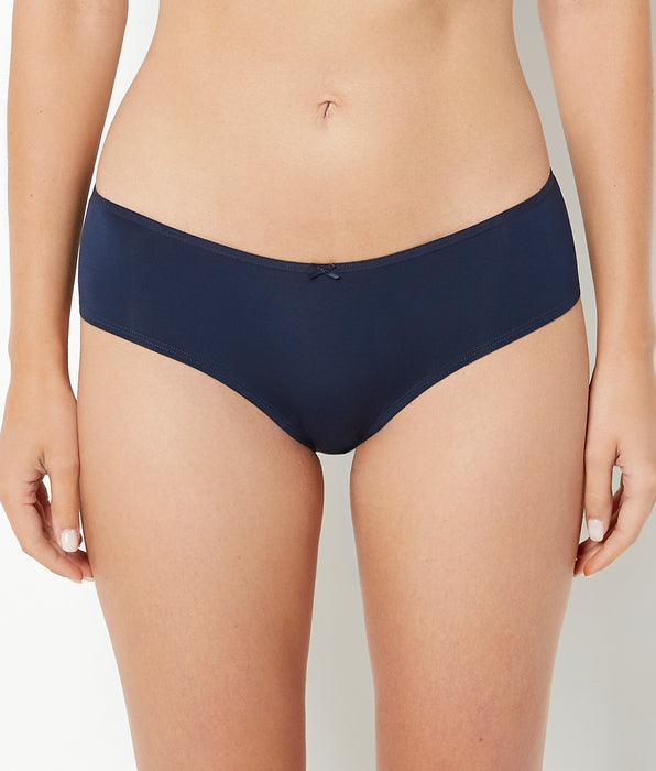 La Senza Ultrasoft Hipster Panty with Bow Detail in Navy Blazer