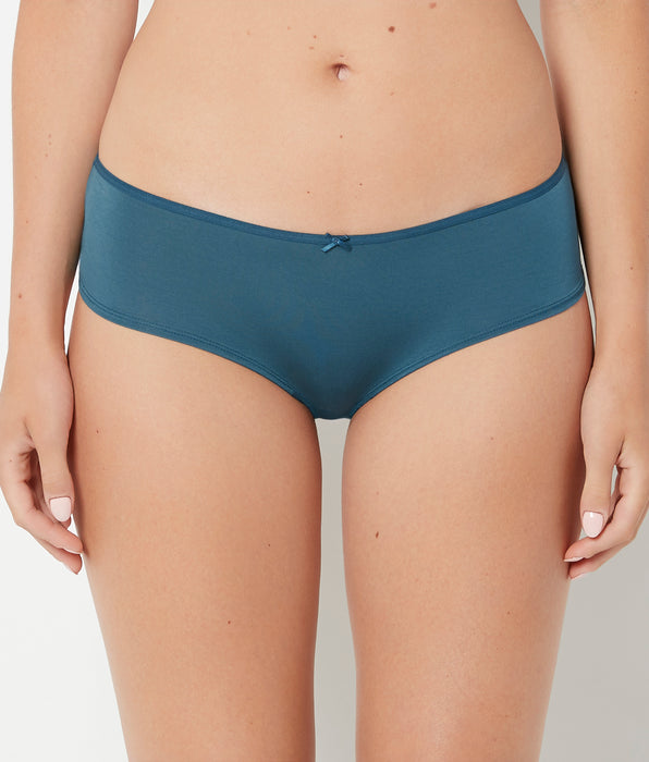 La Senza Ultrasoft Hipster Panty with Bow Detail in Legion Blue